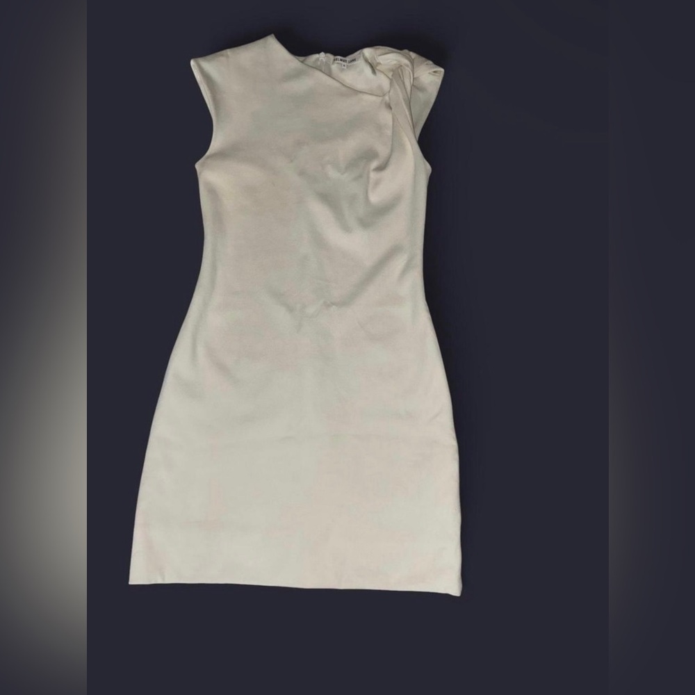 Helmut Lang Off-White Italian Fabric Top